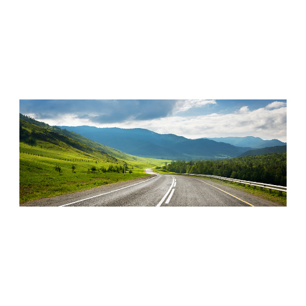 Wall art acrylic Road in the mountains