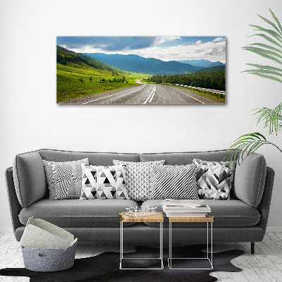 Wall art acrylic Road in the mountains