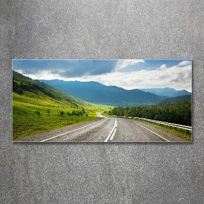 Wall art acrylic Road in the mountains