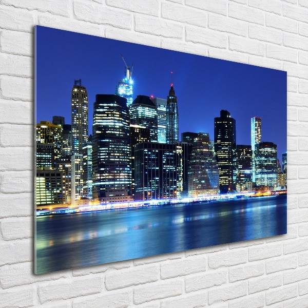 Acrylic print Manhattan New York