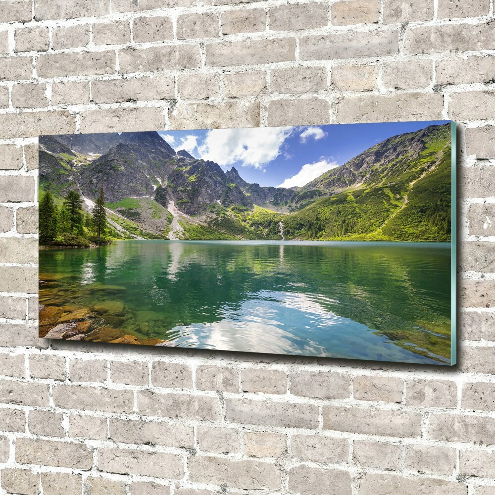 Acrylic wall art Morskie Oko Tatry