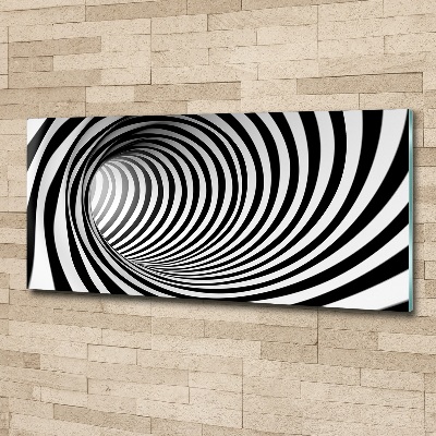 Print on acrylic 3D tunnel