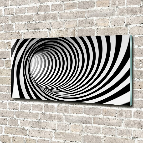 Print on acrylic 3D tunnel