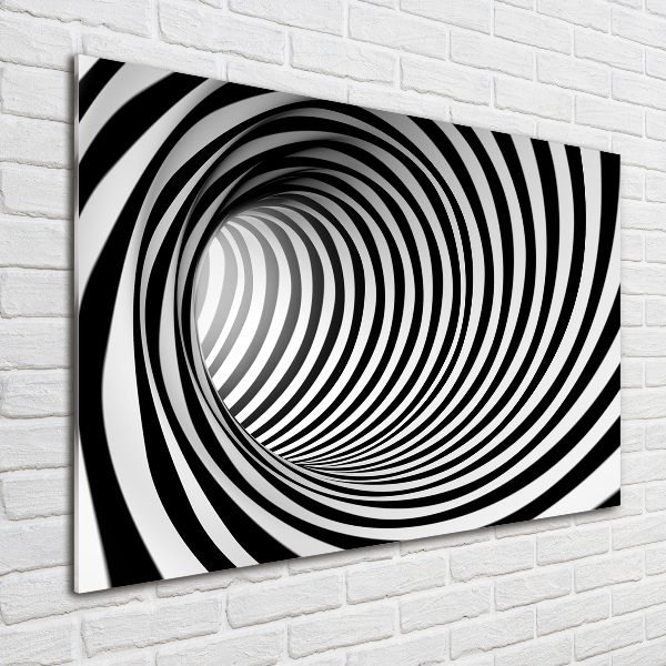 Print on acrylic 3D tunnel