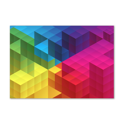 Wall art acrylic Geometric background