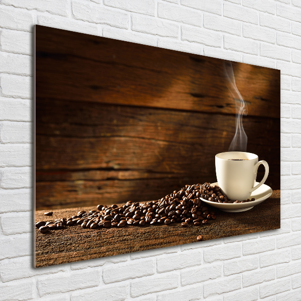 Acrylic print Cup of coffee