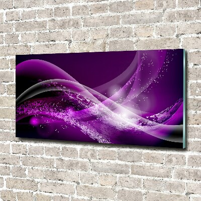 Wall art acrylic Abstract wave