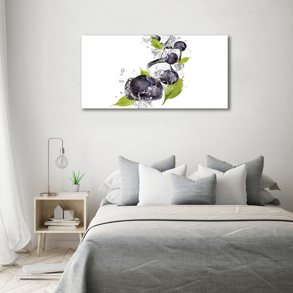 Acrylic print Ice berries