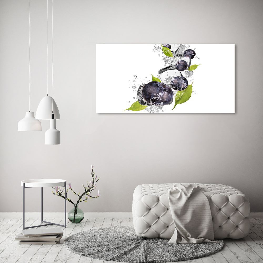 Acrylic print Ice berries