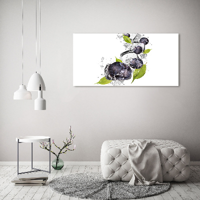 Acrylic print Ice berries