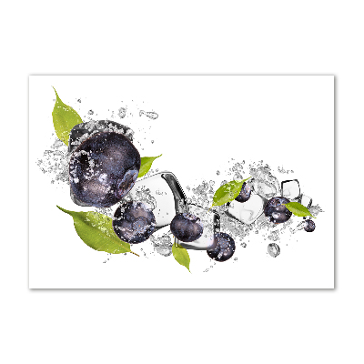 Acrylic print Ice berries