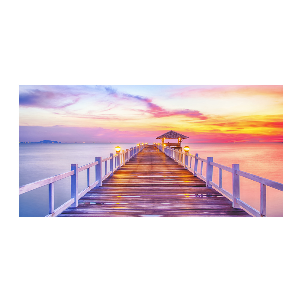 Print on acrylic Wooden pier