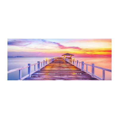 Print on acrylic Wooden pier