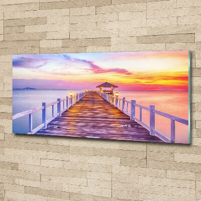 Print on acrylic Wooden pier