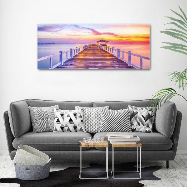 Print on acrylic Wooden pier