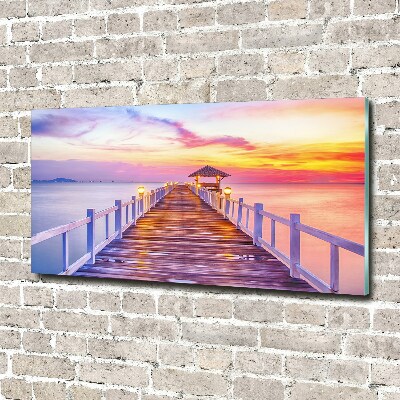 Print on acrylic Wooden pier