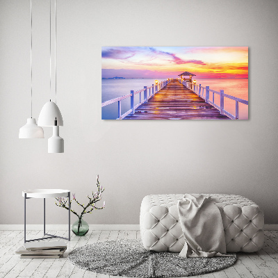 Print on acrylic Wooden pier