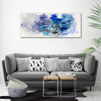 Acrylic wall art Abstraction flowers