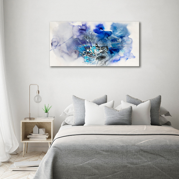 Acrylic wall art Abstraction flowers