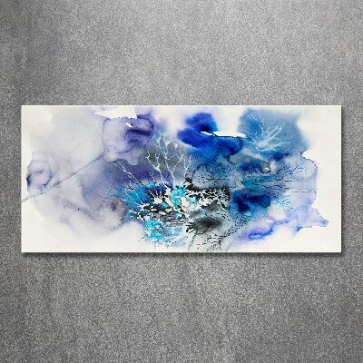 Acrylic wall art Abstraction flowers