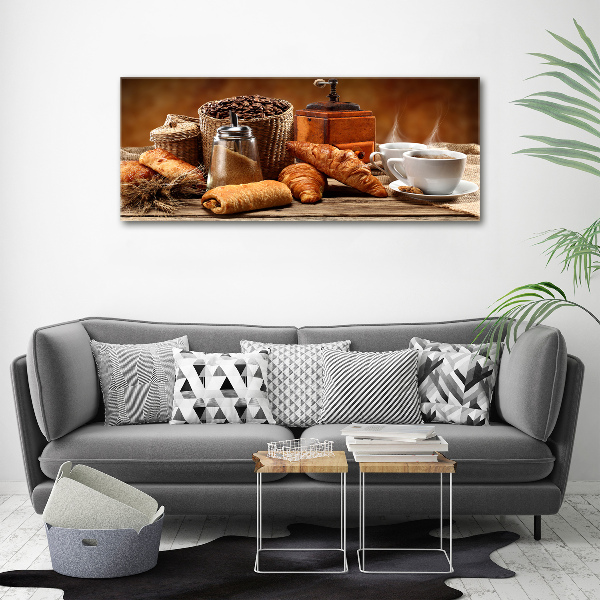 Glass acrylic wall art Breakfast