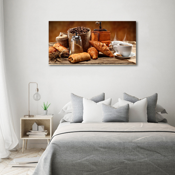 Glass acrylic wall art Breakfast