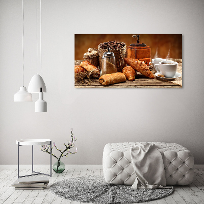 Glass acrylic wall art Breakfast