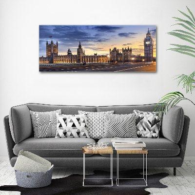 Glass acrylic wall art Big Ben London