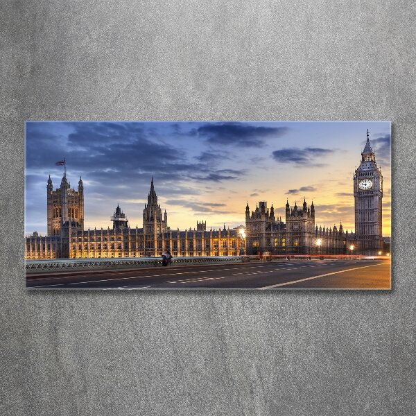 Glass acrylic wall art Big Ben London