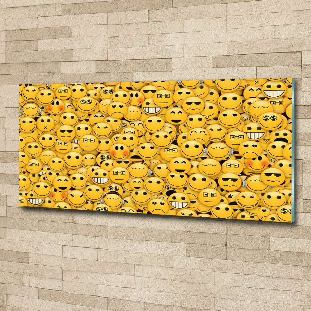 Wall art acrylic Emoticons