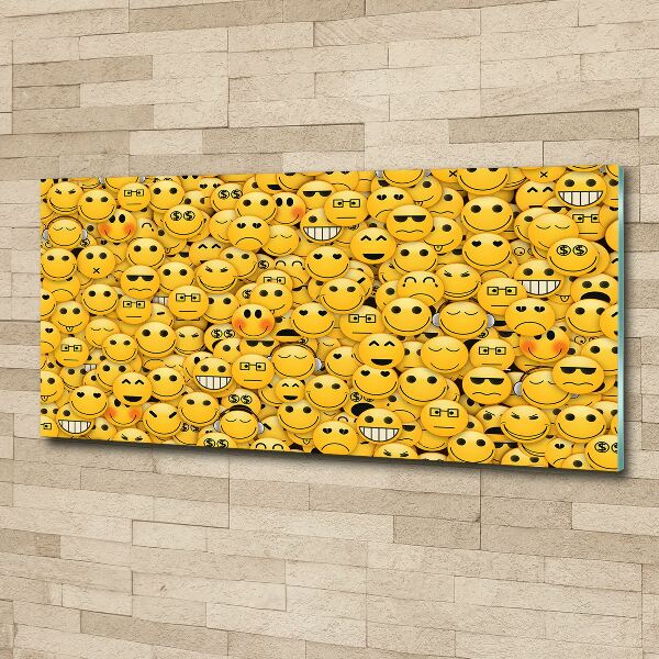 Wall art acrylic Emoticons