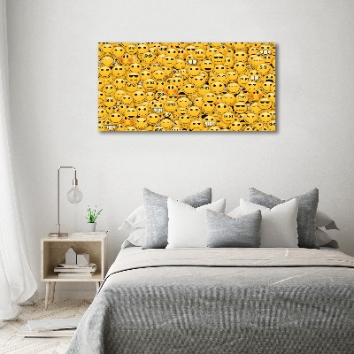 Wall art acrylic Emoticons