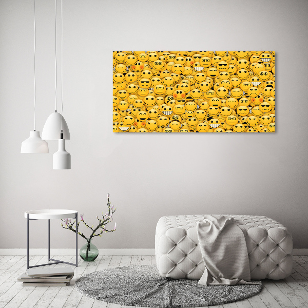 Wall art acrylic Emoticons