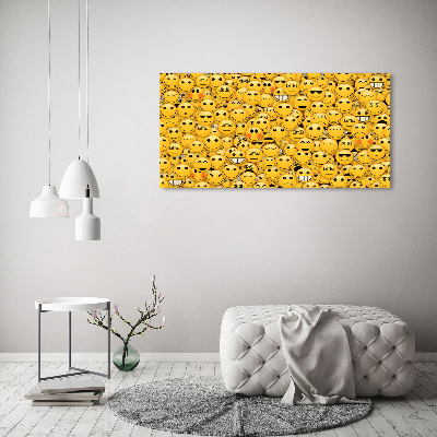 Wall art acrylic Emoticons