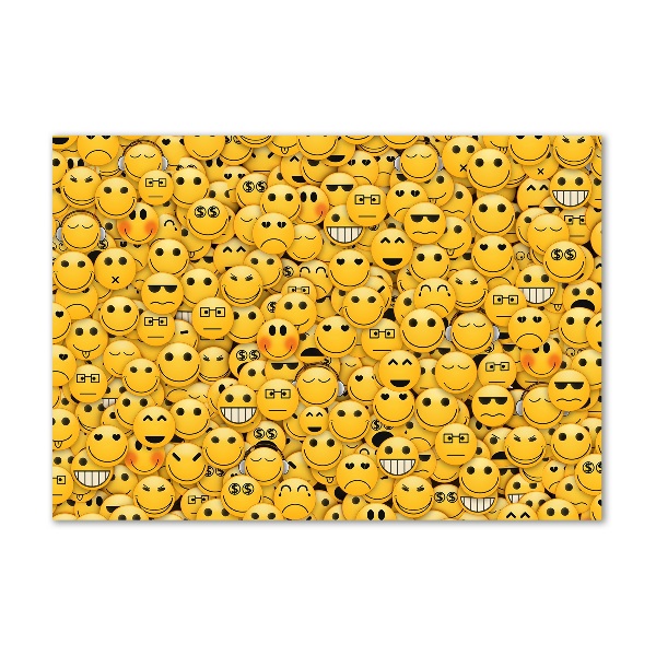 Wall art acrylic Emoticons