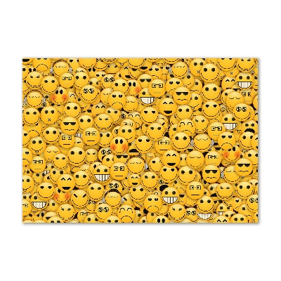 Wall art acrylic Emoticons