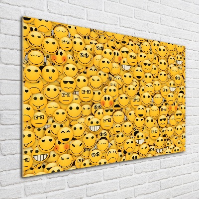 Wall art acrylic Emoticons