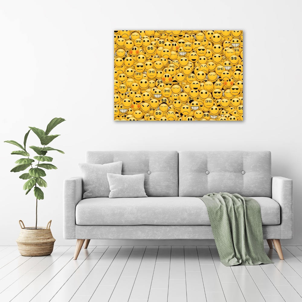 Wall art acrylic Emoticons