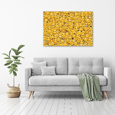 Wall art acrylic Emoticons