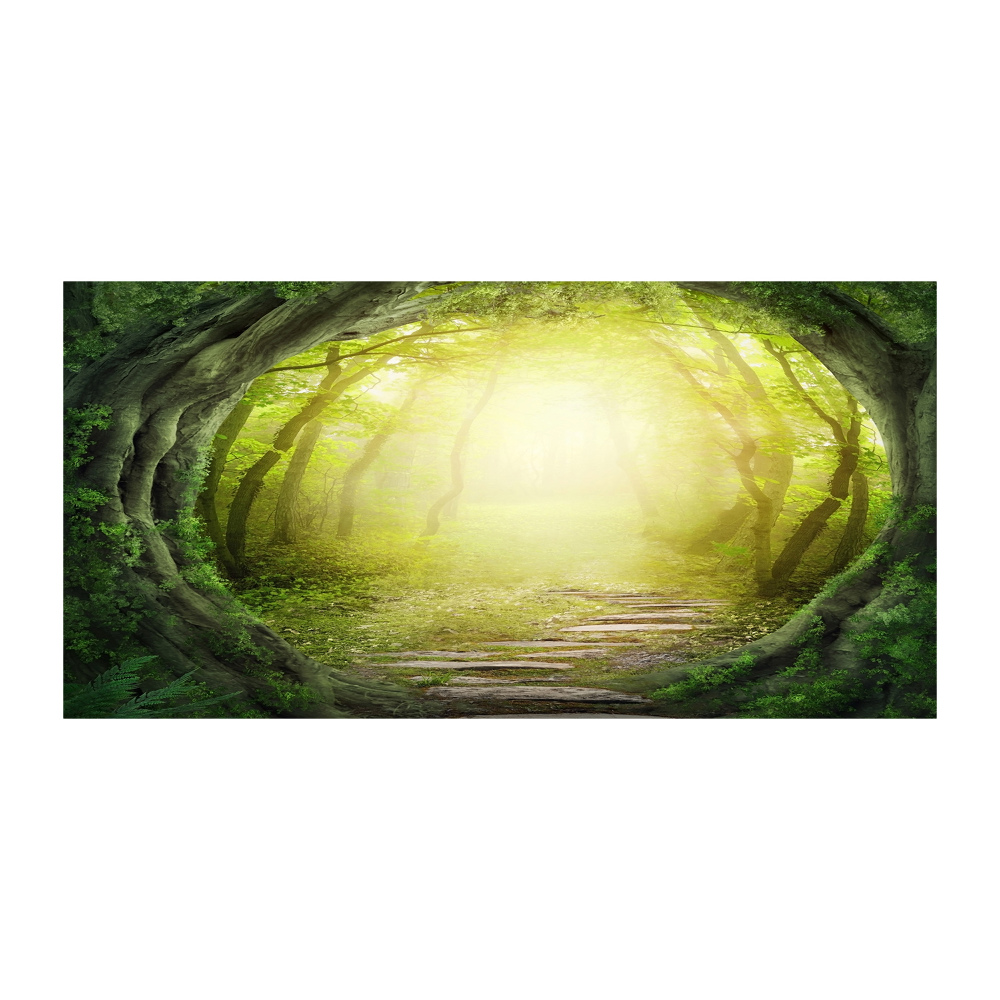 Wall art acrylic Tunnel of trees