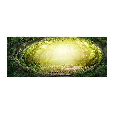 Wall art acrylic Tunnel of trees