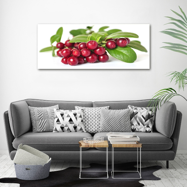 Glass acrylic wall art Cowberry