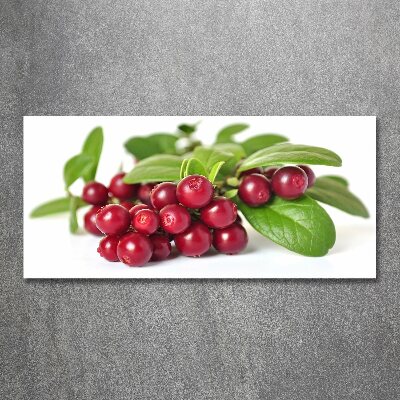 Glass acrylic wall art Cowberry