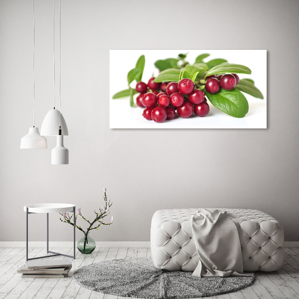 Glass acrylic wall art Cowberry