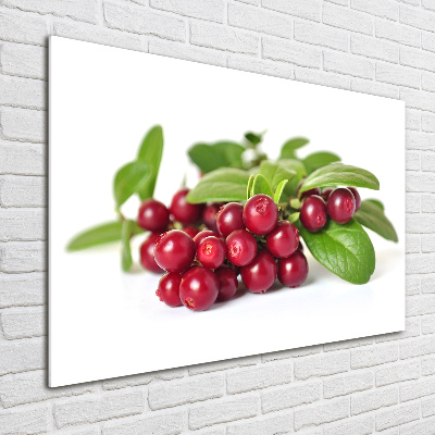 Glass acrylic wall art Cowberry