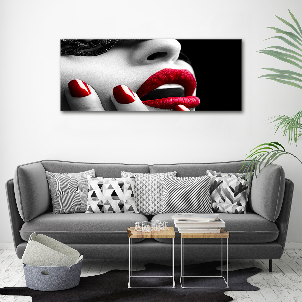 Acrylic wall art Lace mask