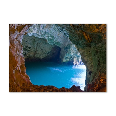 Wall art acrylic Sea cave