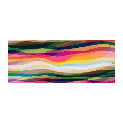 Acrylic wall art Wave abstraction