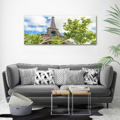 Glass acrylic wall art Eiffel Paris tower