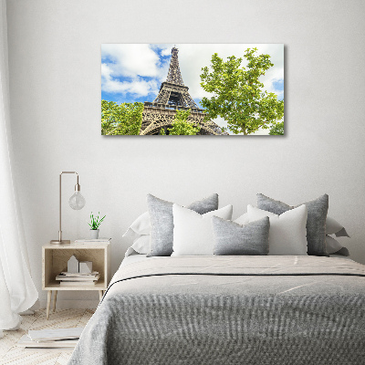 Glass acrylic wall art Eiffel Paris tower